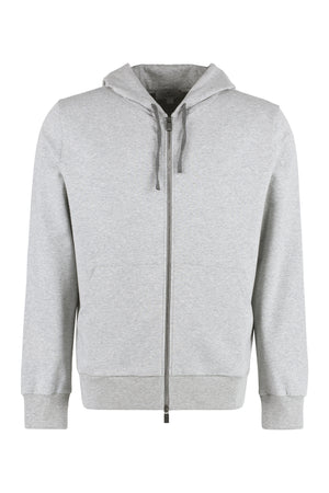 Felpa full-zip con cappuccio-0